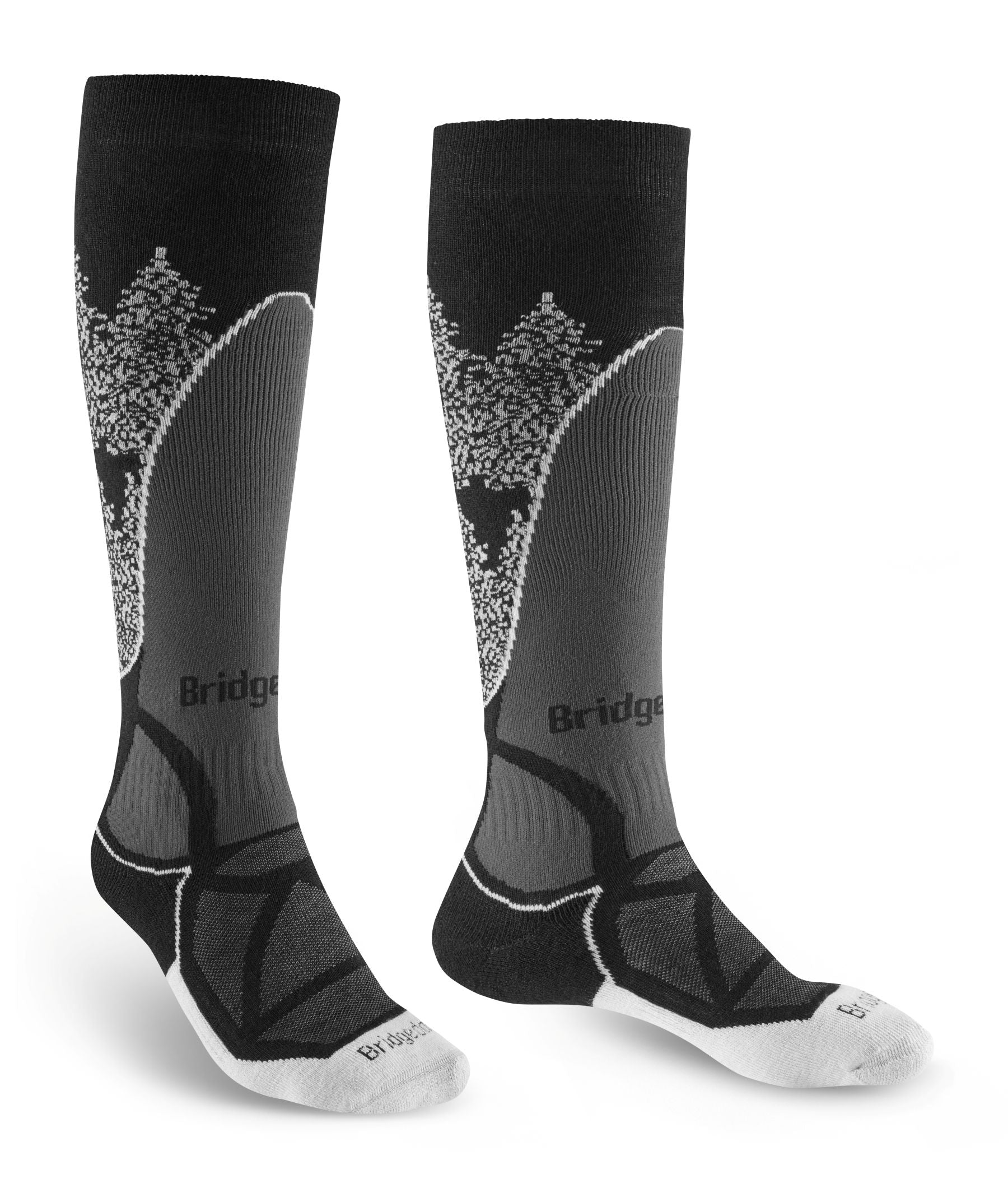Women's Ski Midweight Merino Endurance Over Calf | Bridgedale