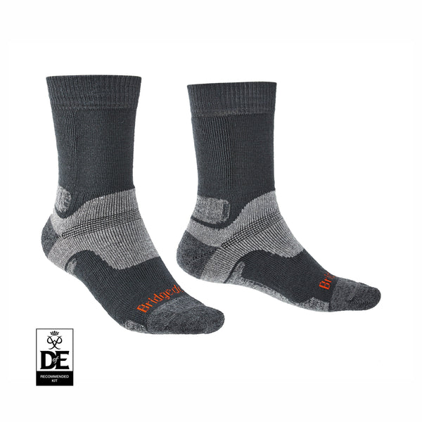 (取寄) ブリッジデール メンズ ハイク ミッドウエイト メリノ パフォーマンス ブーツ ソックス - メンズ Bridgedale men Hike Midweight Merino Performance Boot Sock - Men's Black Men's Midweight Merino Performance Boot | Bridgedale