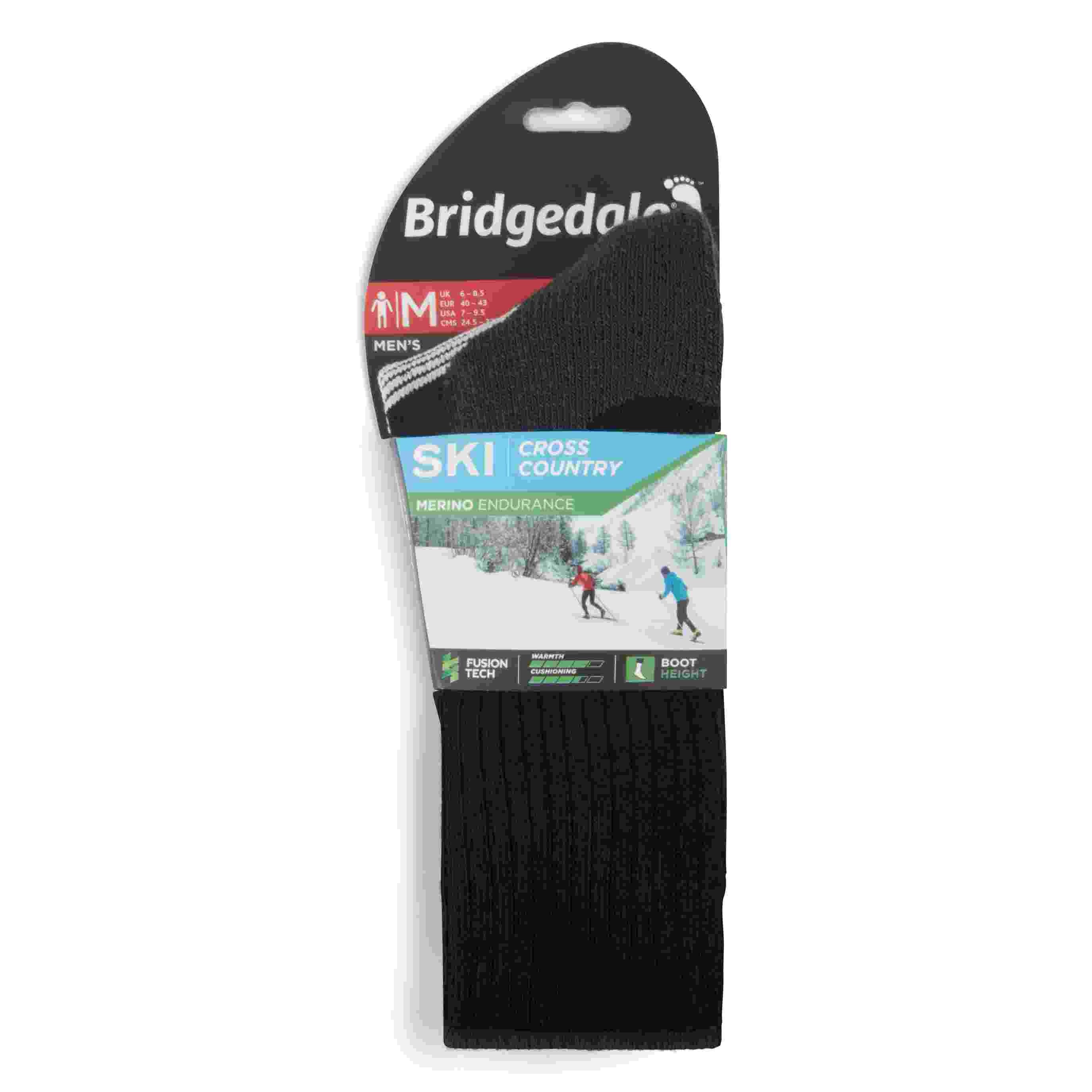 Men's Ski Cross Country Merino Performance Boot | Bridgedale