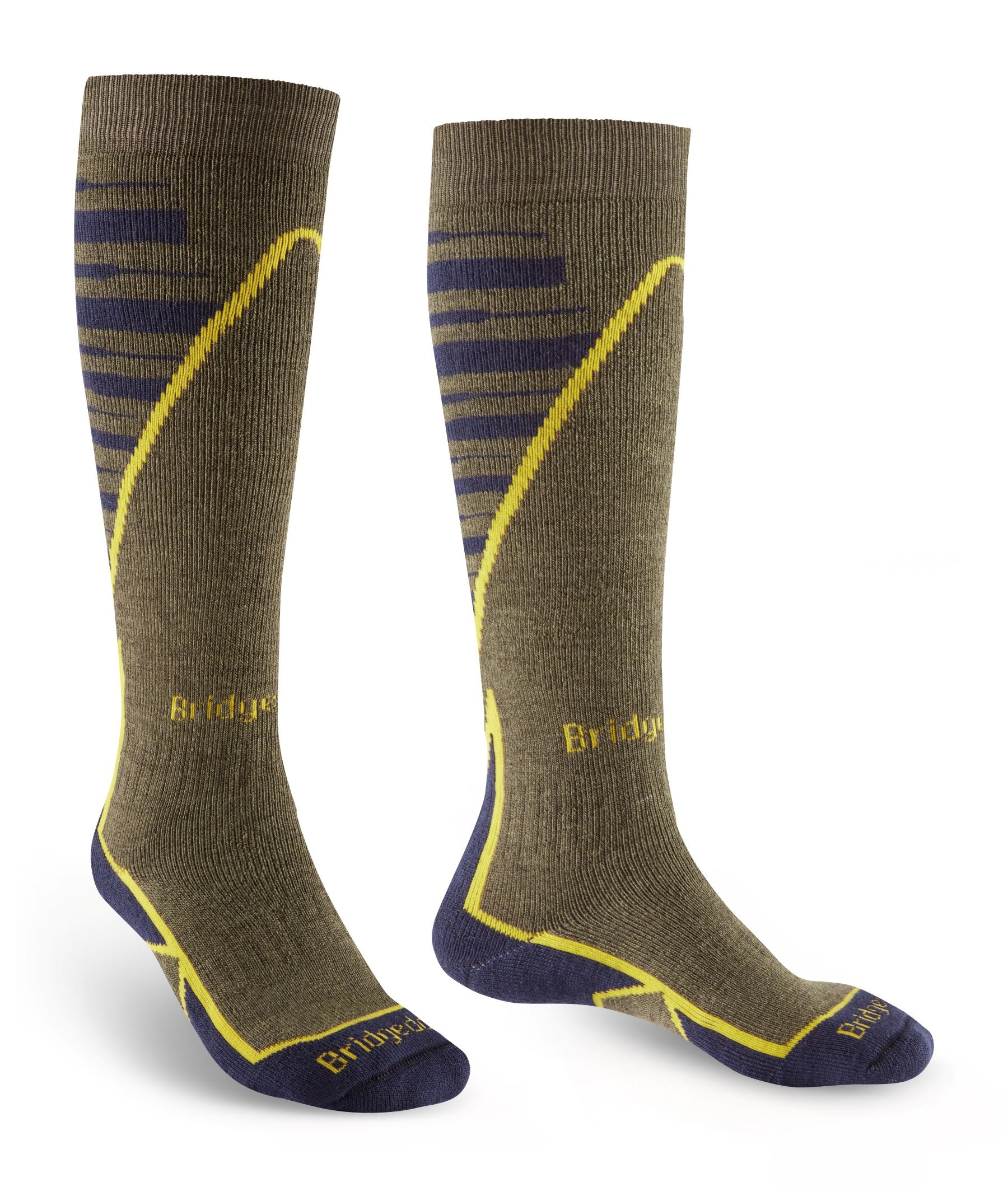 Men's Ski Heavyweight Merino Performance Over Calf – Bridgedale