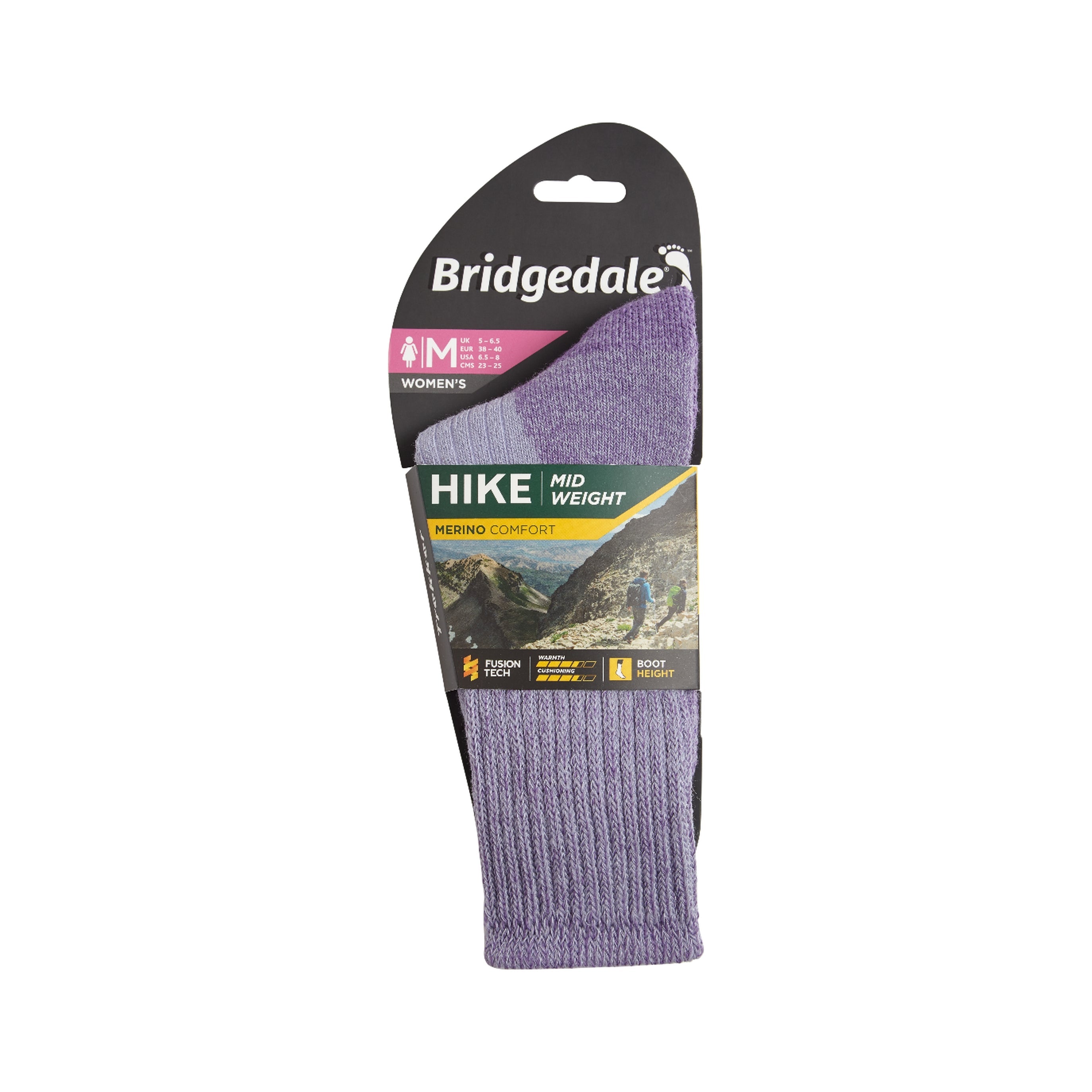 Women's Midweight Merino Comfort Boot | Bridgedale